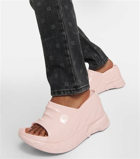 givenchy marshmellow sandals|Givenchy jaw chunky sandals.